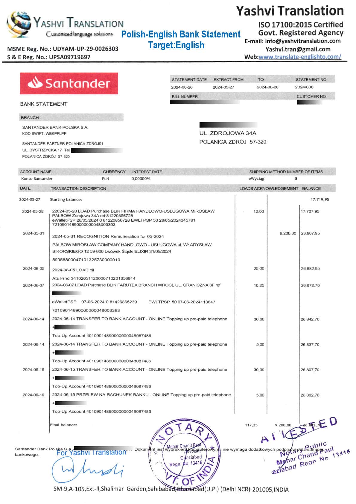 apostille stamp india