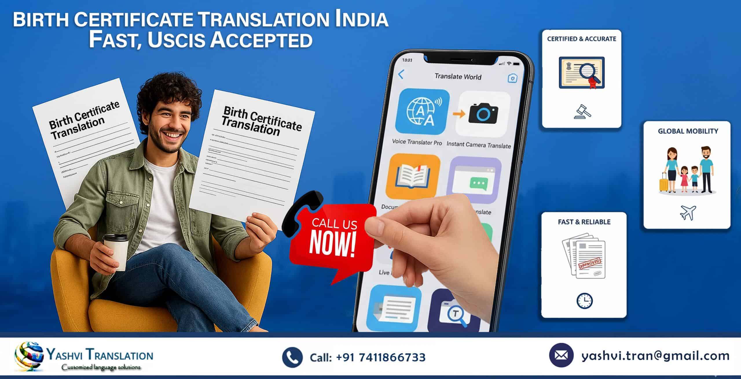 Birth Certificate Translation