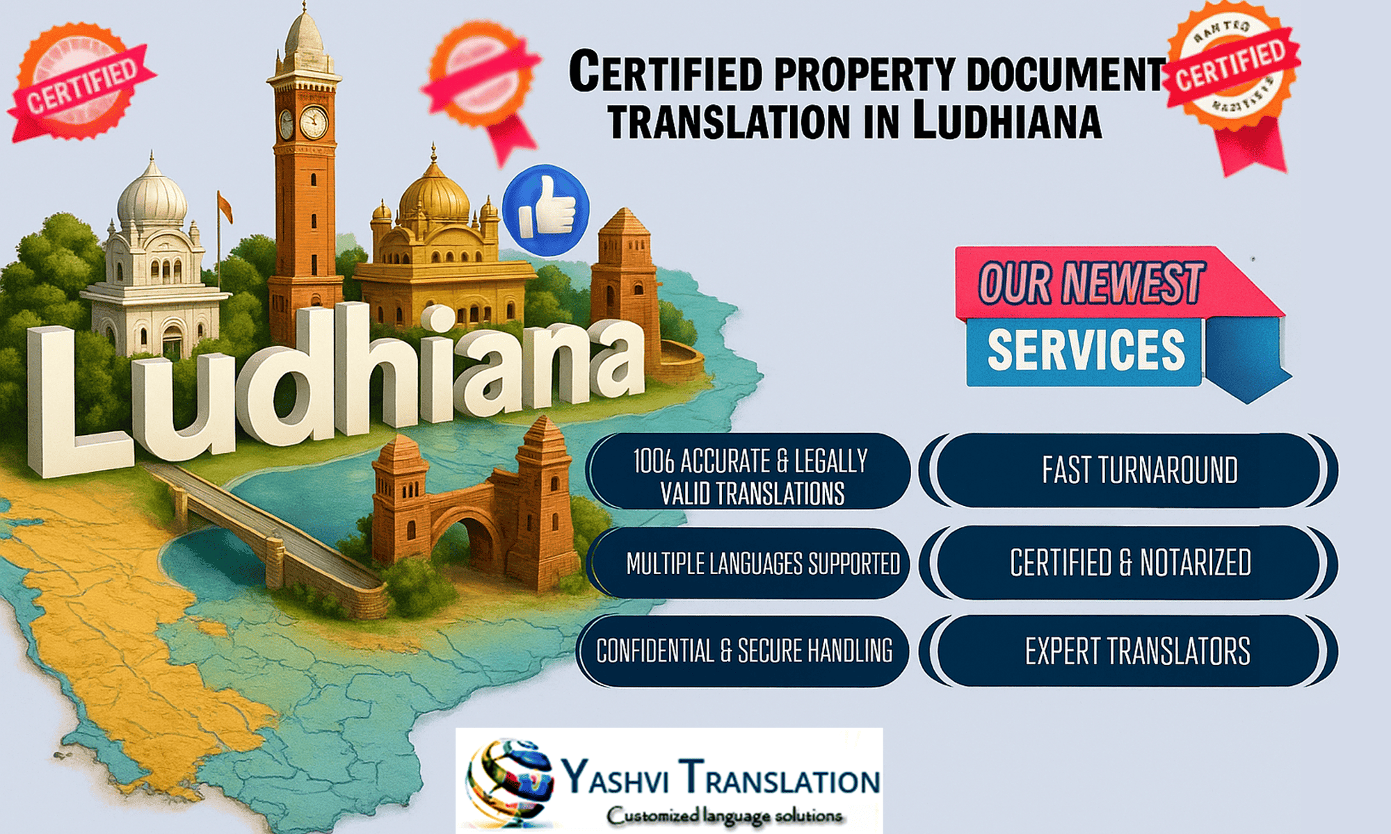 Certified Property Document Translation In Ludhiana