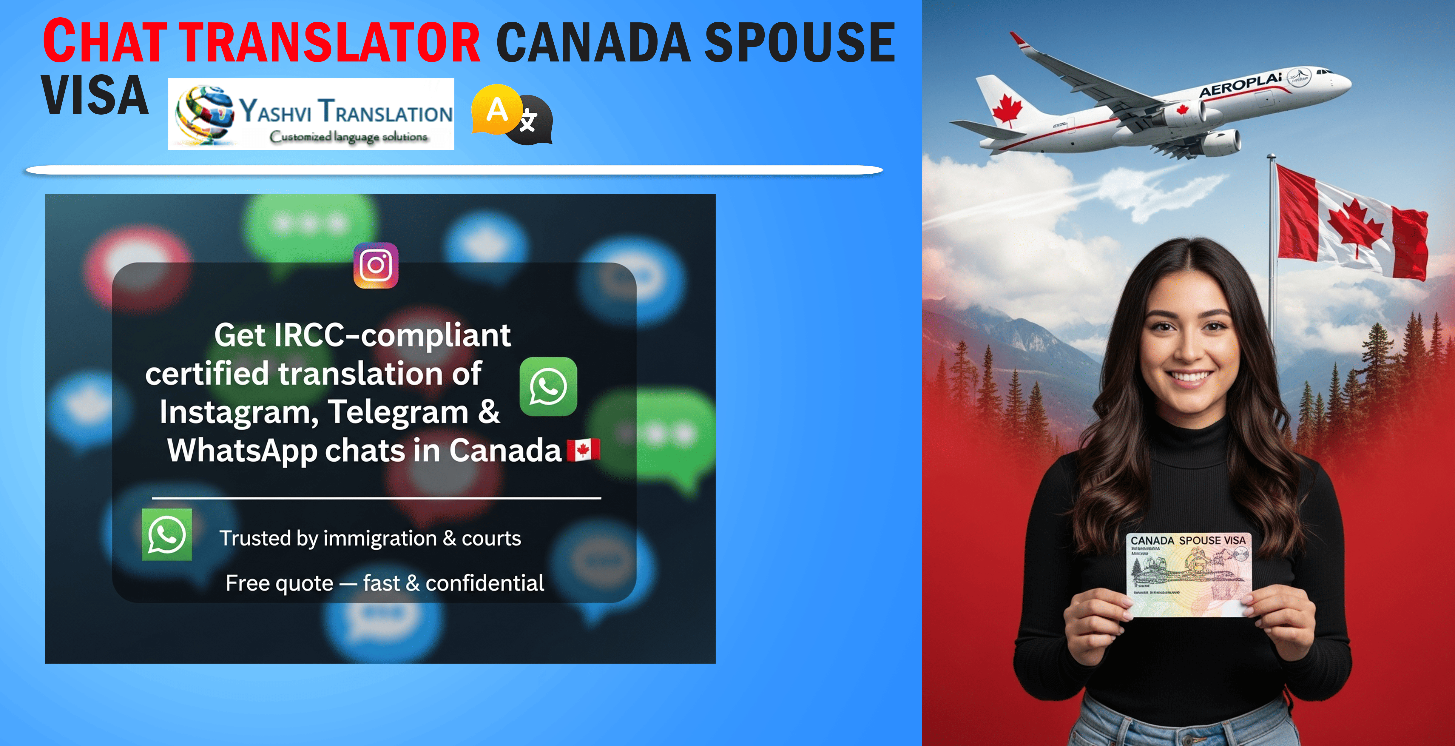 Chat Translator Canada Spouse Visa