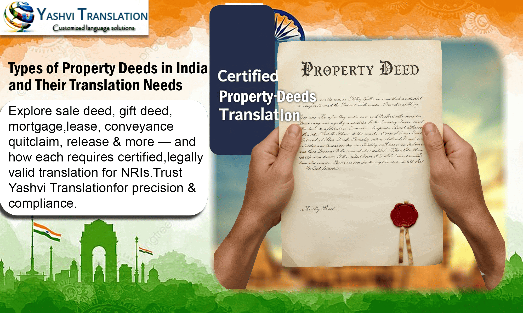Types Of Property Deeds In India And Their Translation Needs