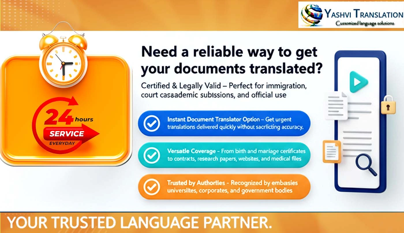 Urgent Translation Service 24 Hour