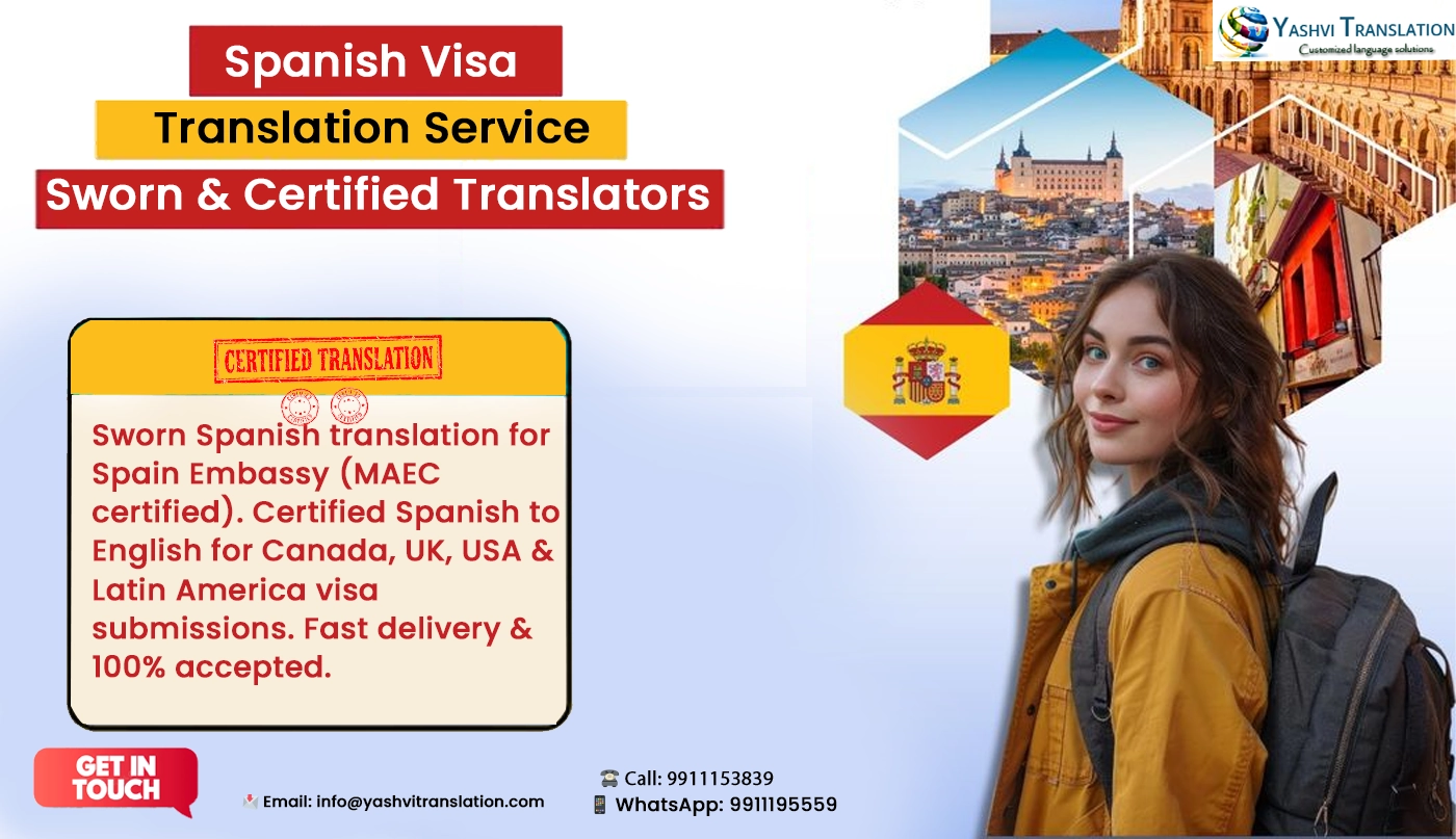 Spanish Visa Translation Service