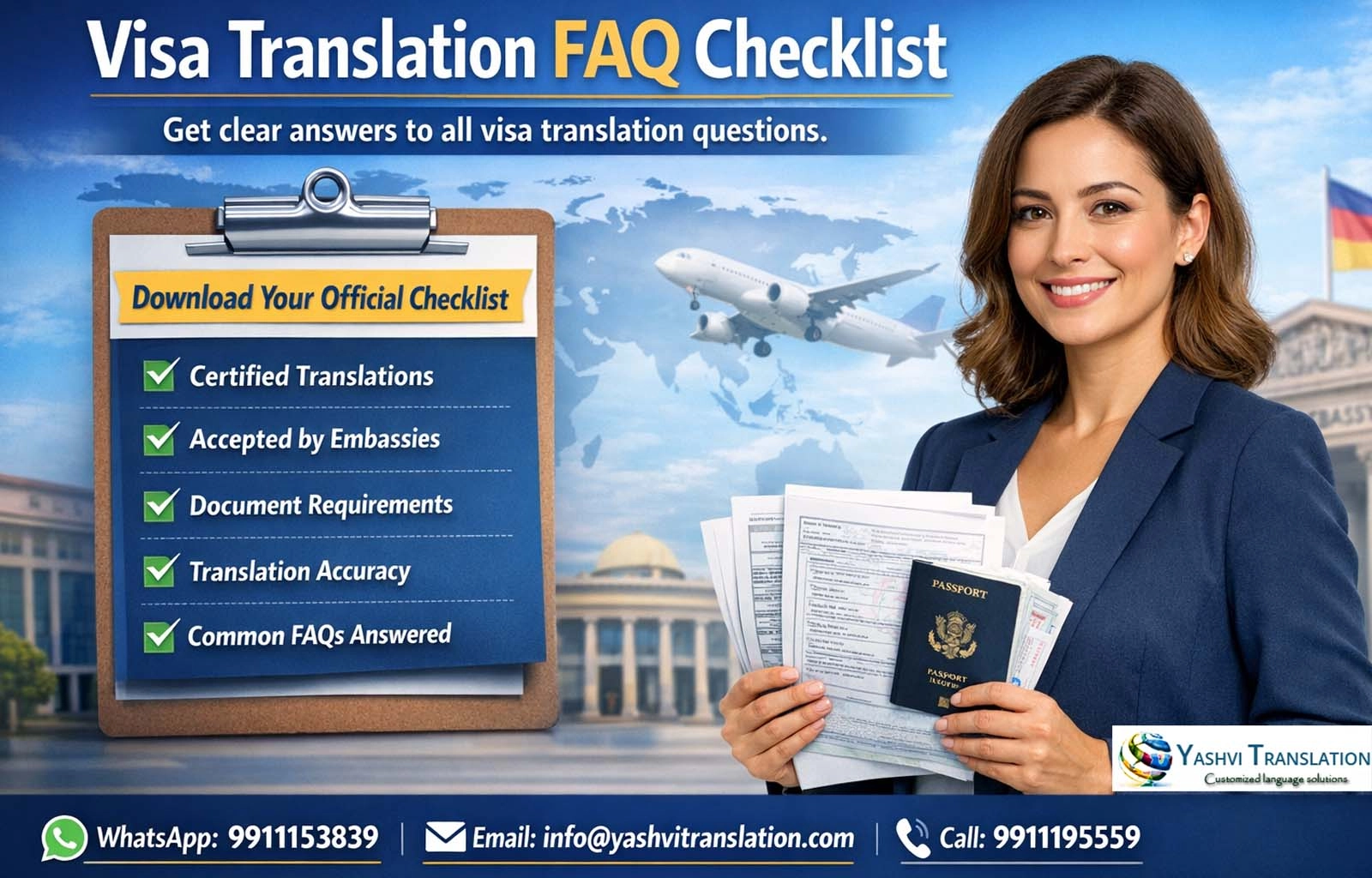 Visa Translation Faq Checklist