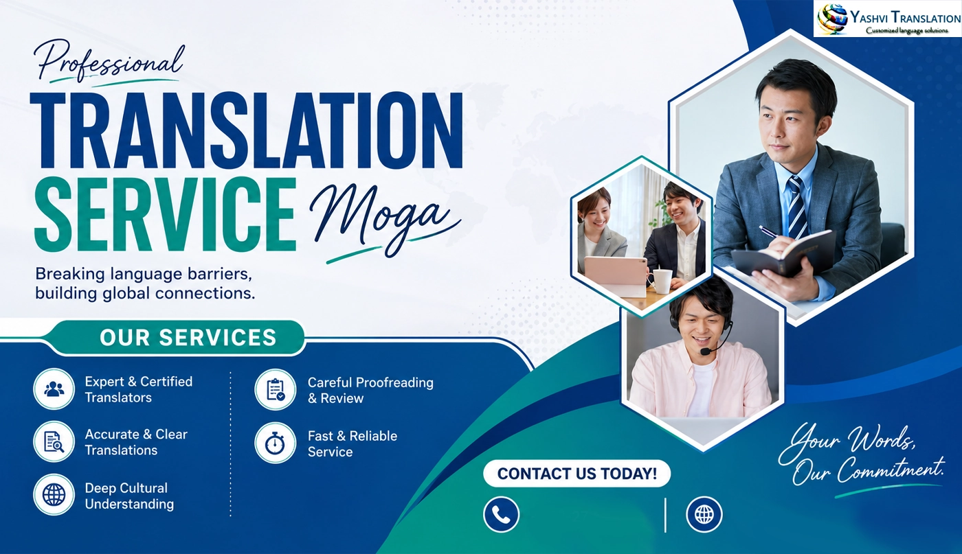 Translation Service Moga