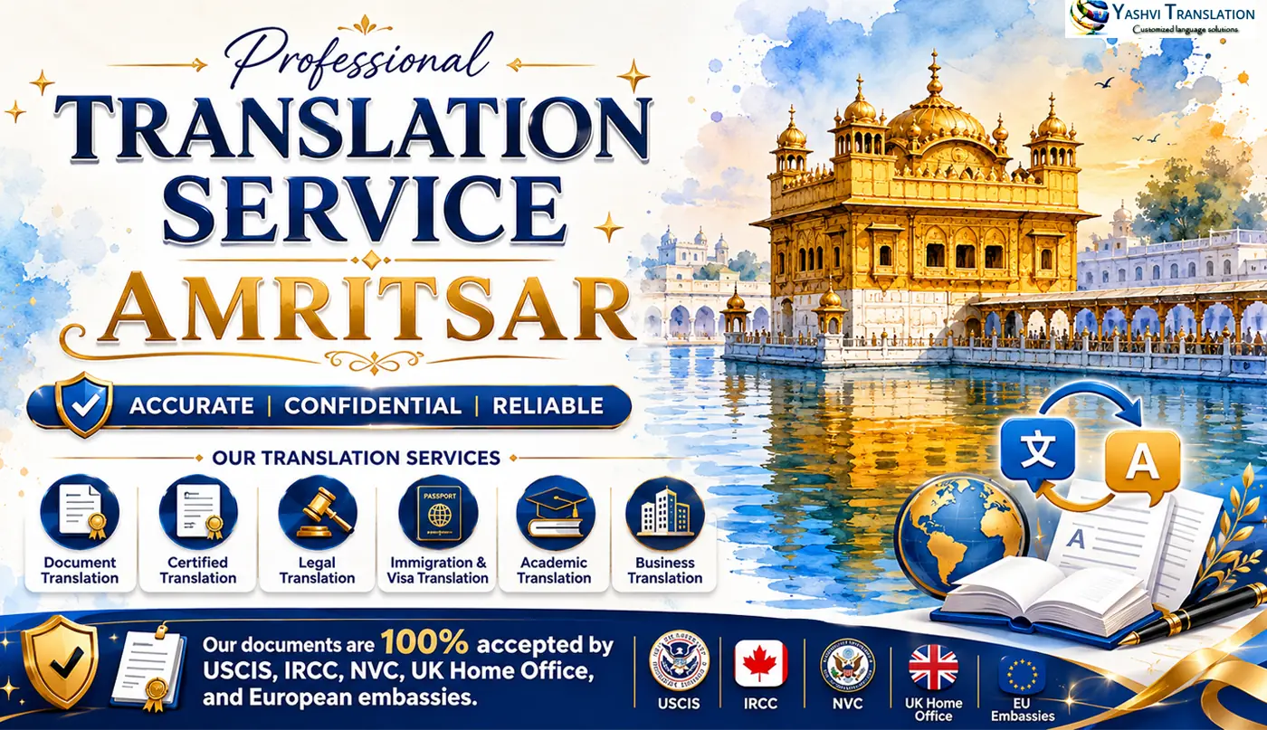 Translation Service Amritsar